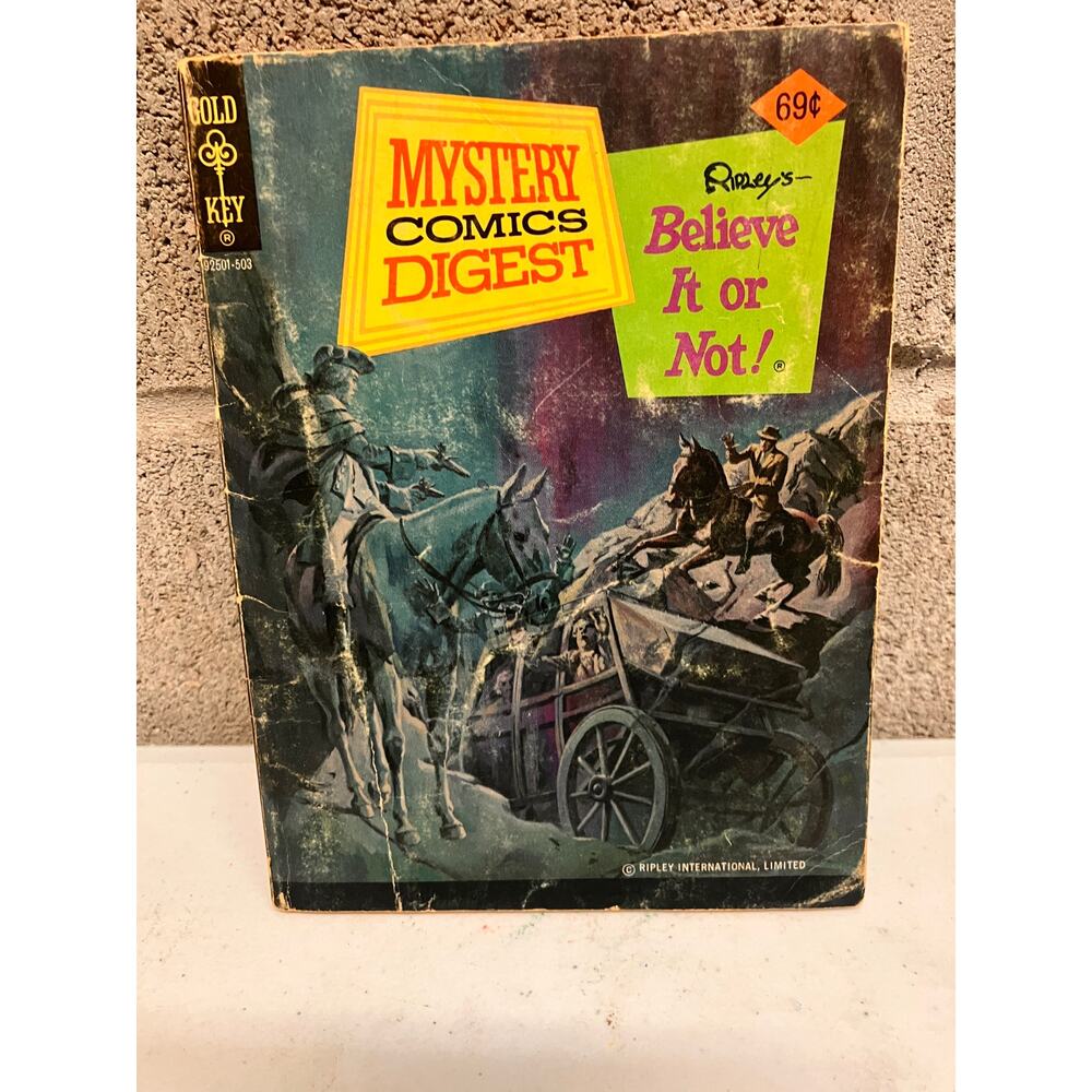 Mystery Comics Digest No 22 1975 Gold Key Ripley Believe It or Not Vintage Comic